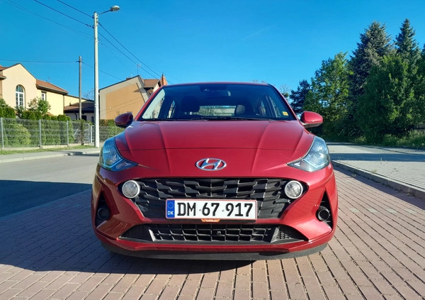 Hyundai i10 cena 45900 przebieg: 27000, rok produkcji 2021 z Jarosław małe 407